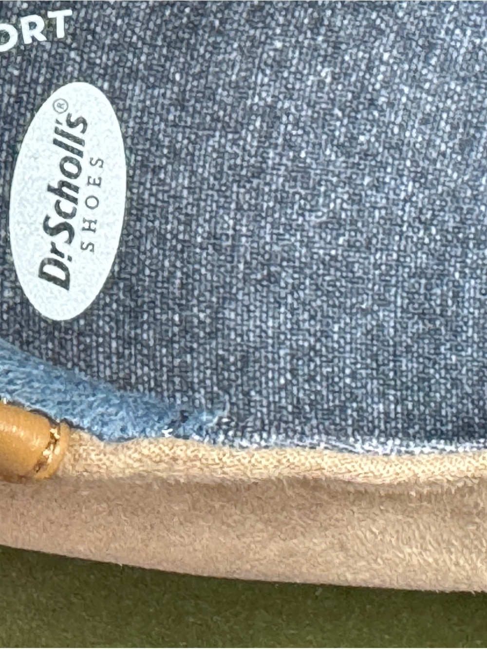 Dr. Scholl's Men's Beige Perforated Slip-On Loafers - Picture 6 of 12